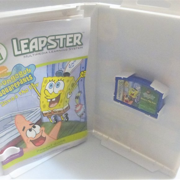 BK27 - Leap Frog SPONGE BOB Saves the Day  Leapster Learning Game Leapster 2 - Picture 2 of 3